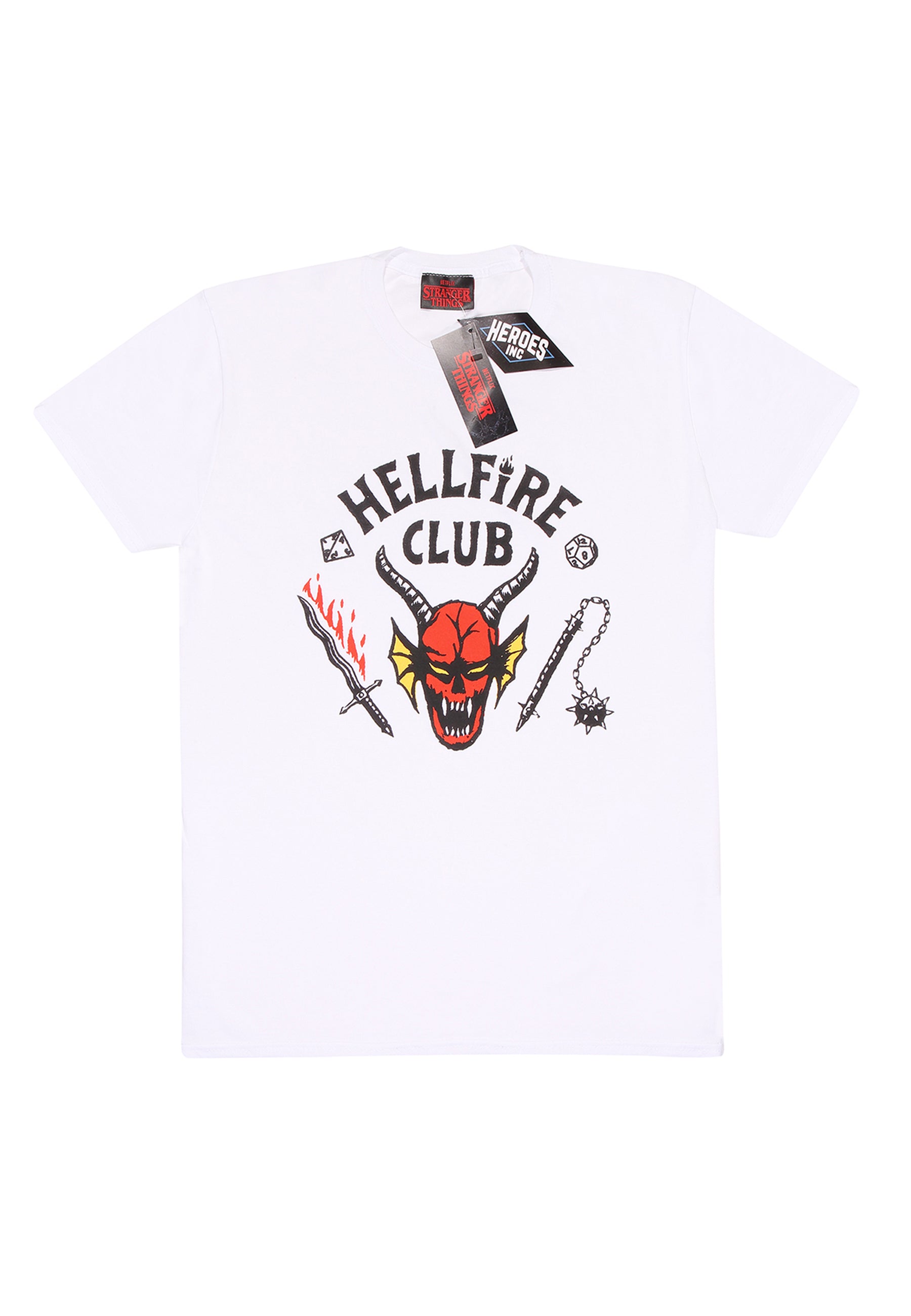 Stranger Things Tričko (Hellfire Club Logo T-shirt)