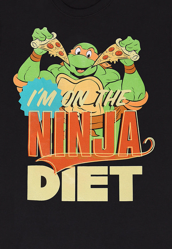 Turtles Ninja t -Shirt (Teenage Mutant Ninja Turtles -Ninja Diät T -Shirt)