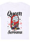 Gestohlenes Weihnachtsfleischbaby T -Shirt (Albtraum vor Weihnachten -Queen of Screams Kids t -Shirt)