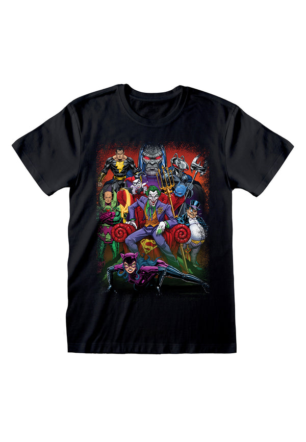 DC Comics Joker Zloduši Tričko (Villains T-shirt)