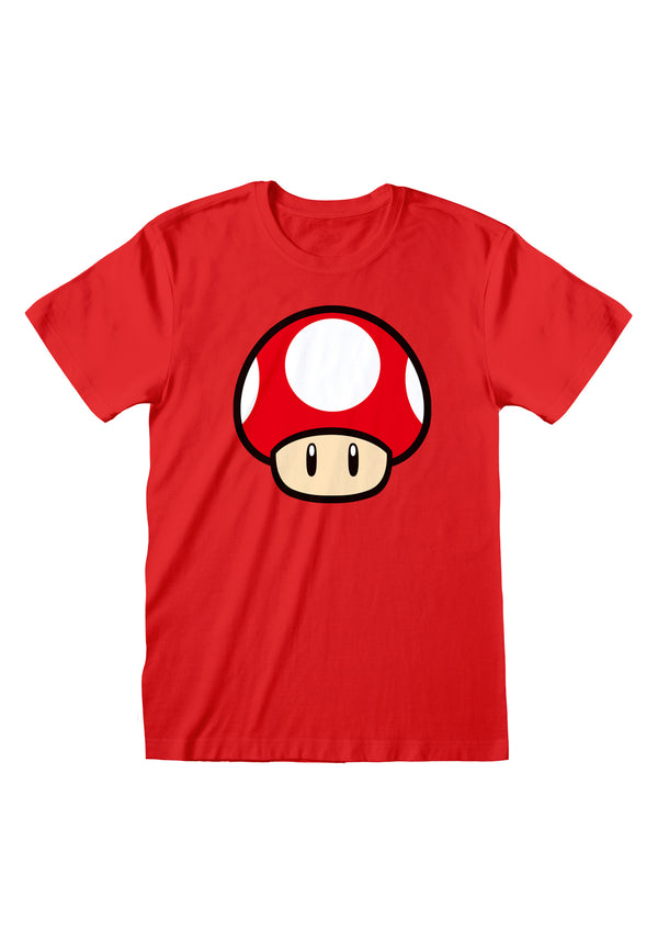 Super Mario Sponge T-Shirt (Power-Up-Pilz-T-Shirt)