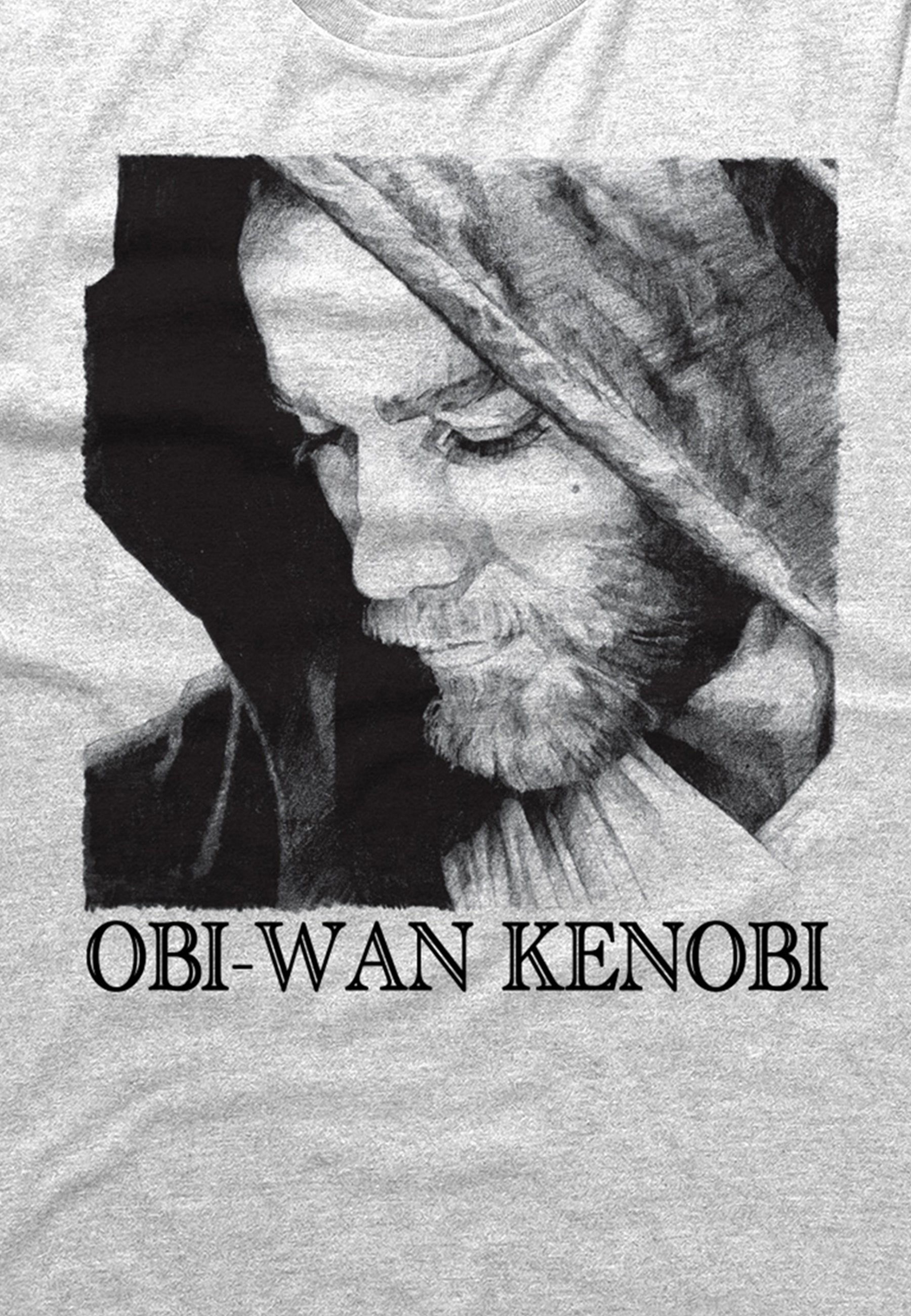 Star Wars T -Shirt (Star Wars -Kenobi Profil t -Shirt)