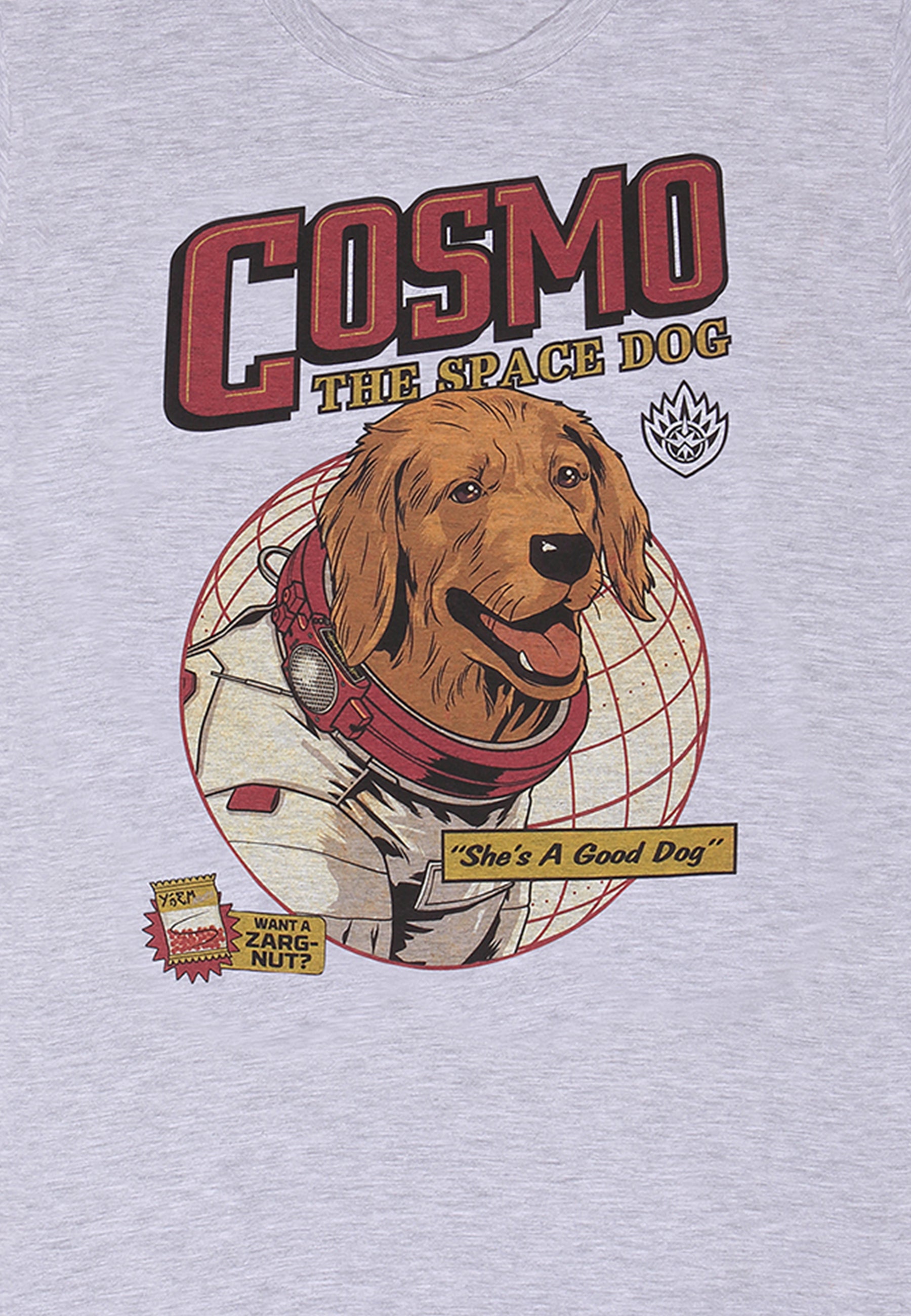 Marvel Studio Rangers Galaxy T -Shirt (Guardians of the Galaxy -Cosmo the Space Dog t -Shirt