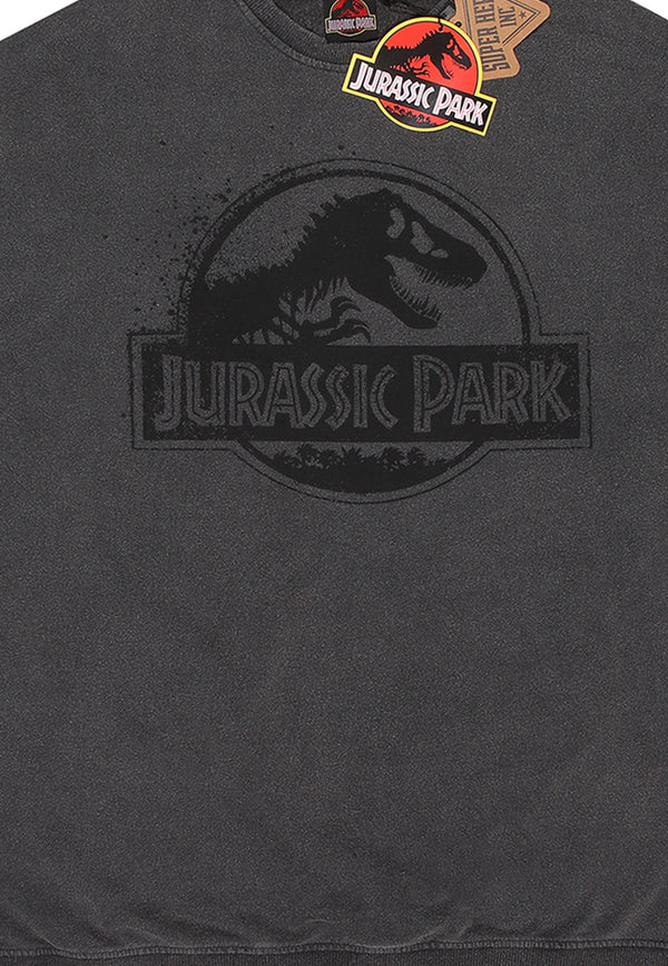 Jurassic Park Mikina Unisex (Spray Logo)