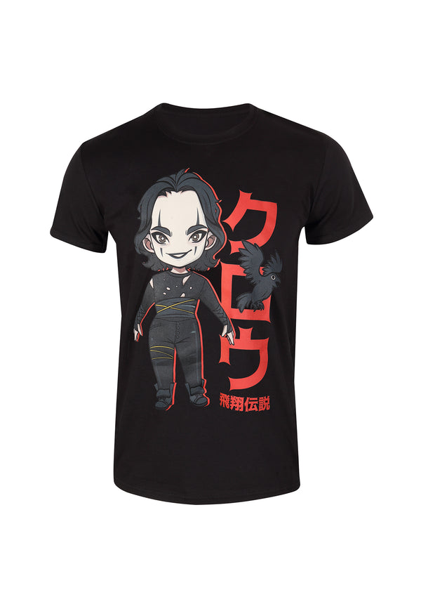 Das Crow t -Shirt (die Krähe -Anime T -Shirt)