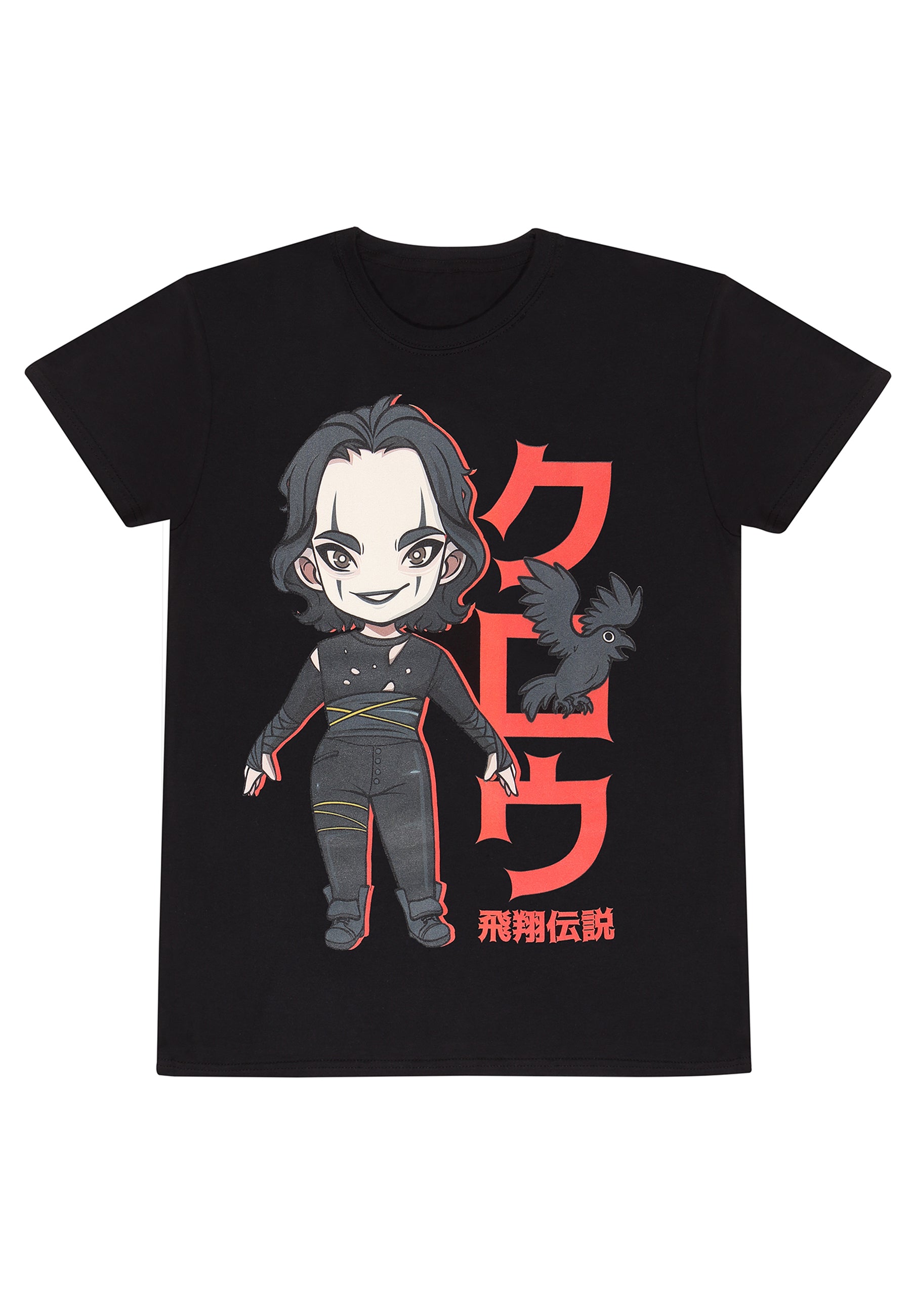 Vrána Tričko (The Crow - Anime T-shirt)