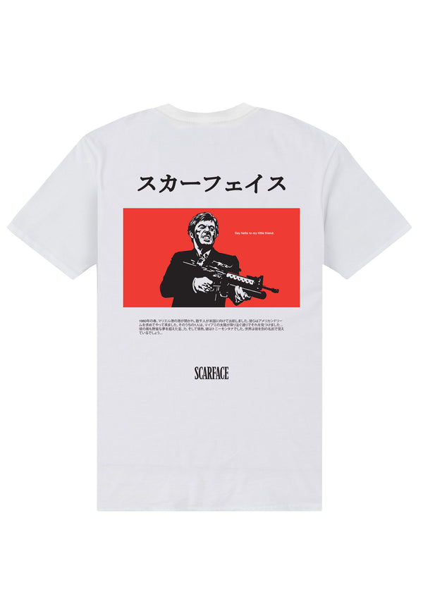 Scarface Weißes T-Shirt (Scarface Weißes T-Shirt)