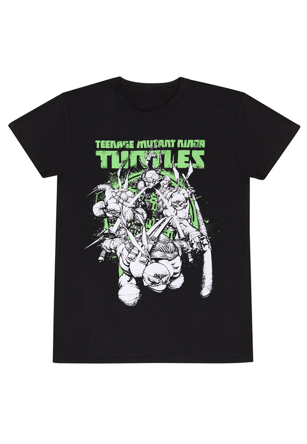 Turtles Ninja t -Shirt (Teenage Mutant Ninja Turtles -Freefall T -Shirt)