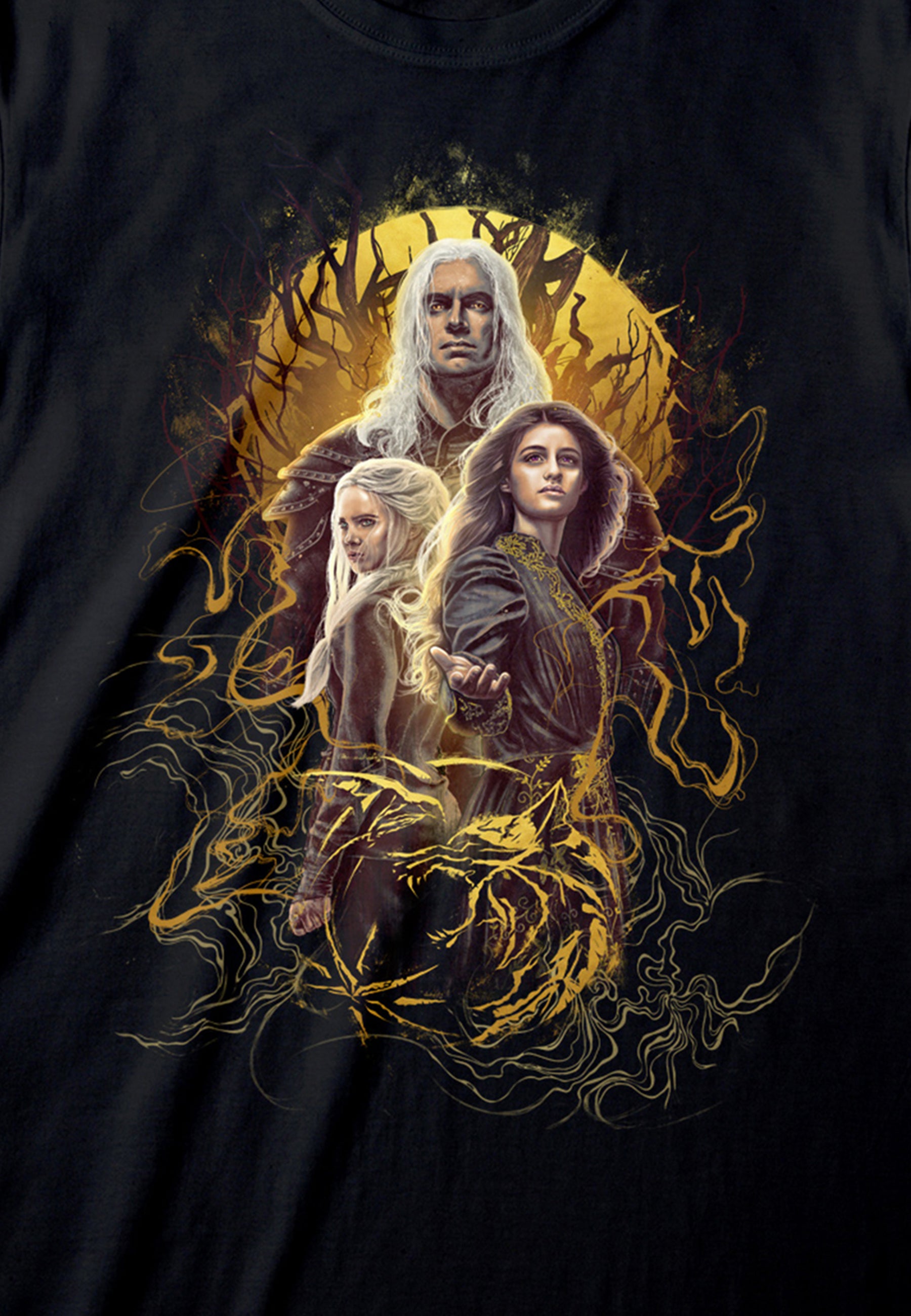 Zaklínač (Witcher - Trio Poster T-shirt)