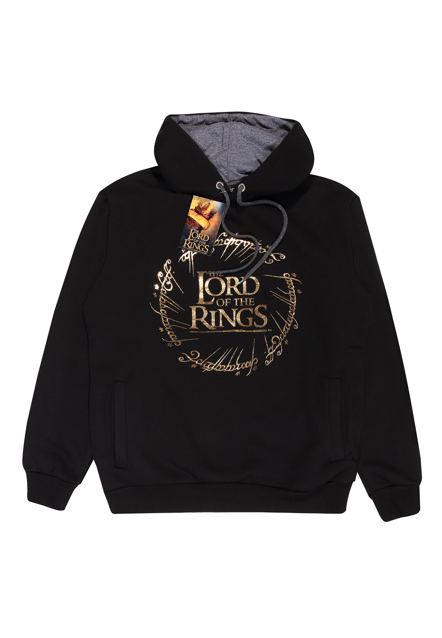 Pán Prstenů Mikina (The Lord Of The Rings Gold Foil Logo Hoodie)