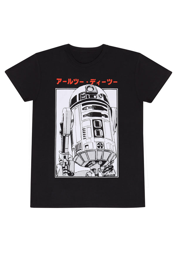 Hvězdné Války Tričko (Star Wars - R2D2 Katakana T-shirt)