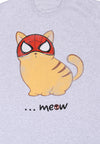 Spiderman Miles Morales Cat t -Shirt (Miles Morales -miow t -Shirt)