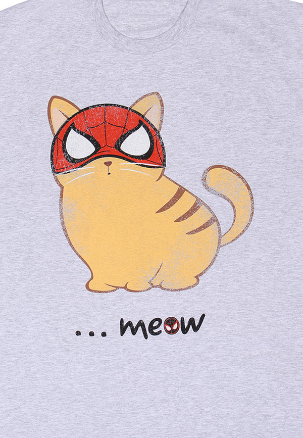 Spiderman Miles Morales Cat t -Shirt (Miles Morales -miow t -Shirt)