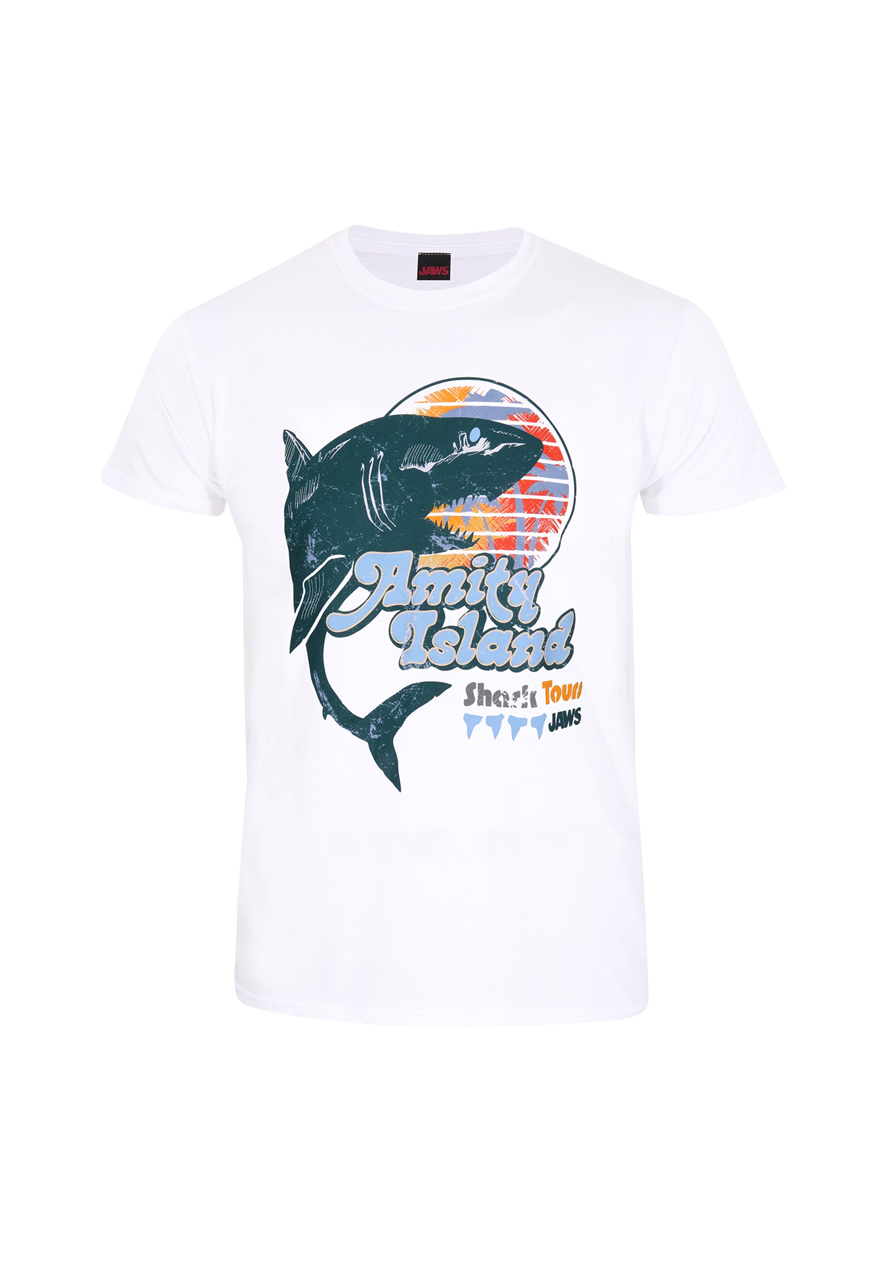 Jaws T -Shirt (Kiefer -Amity Island Hai Tours t -Shirt)