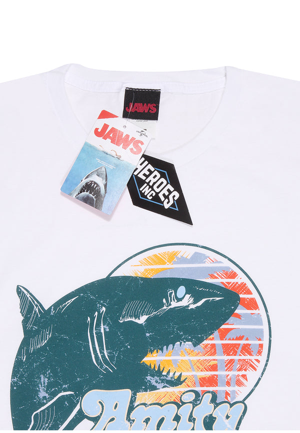 Jaws T -Shirt (Kiefer -Amity Island Hai Tours t -Shirt)