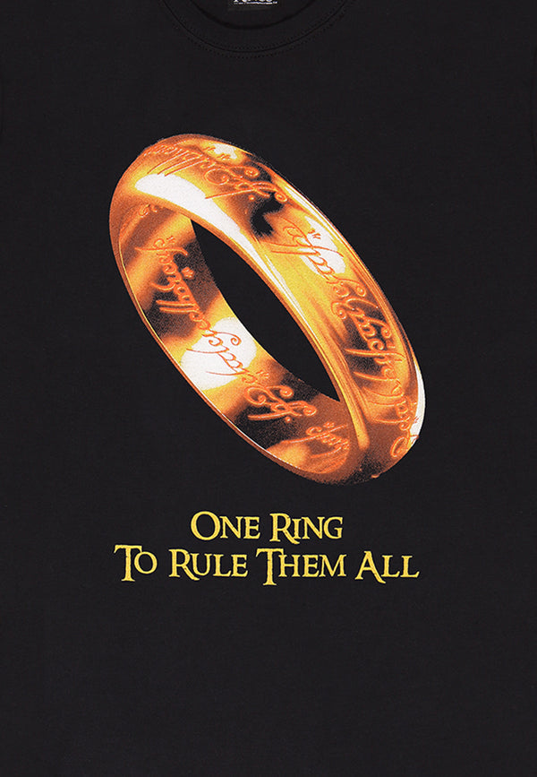 Herr der Ringe Ring (Herr der Ringe - ein Ring, um sie alle t -Shirt zu regieren)