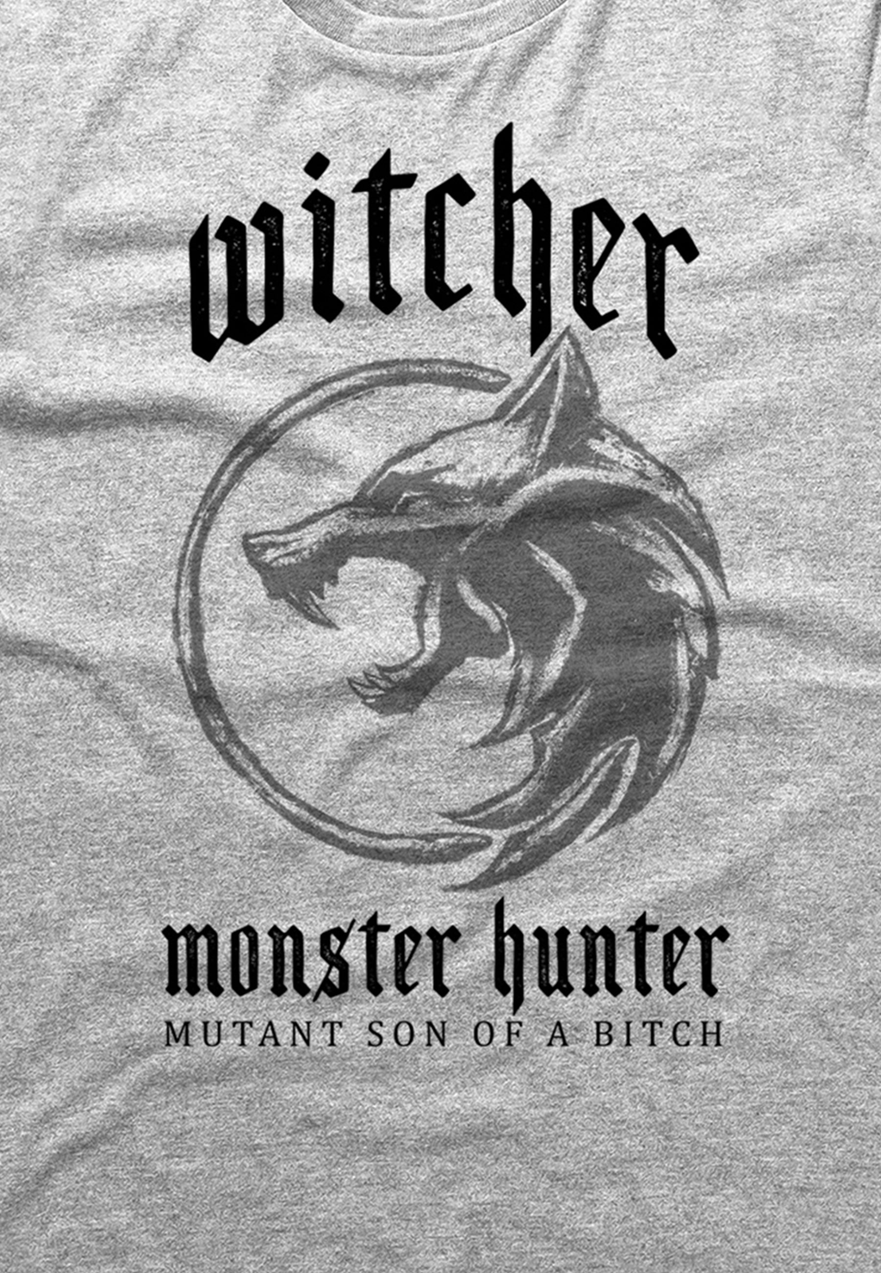 Witcher (Witcher - Monster Hunter t -Shirt)