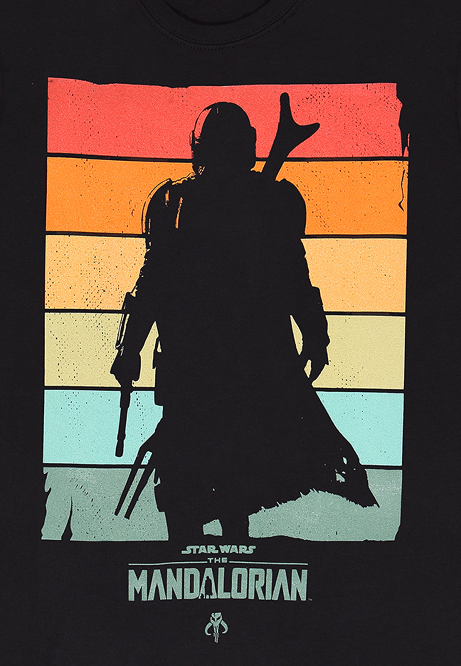 Hvězdné Války Mandalorian Tričko (Star Wars Mandalorian - Spectrum T-shirt)