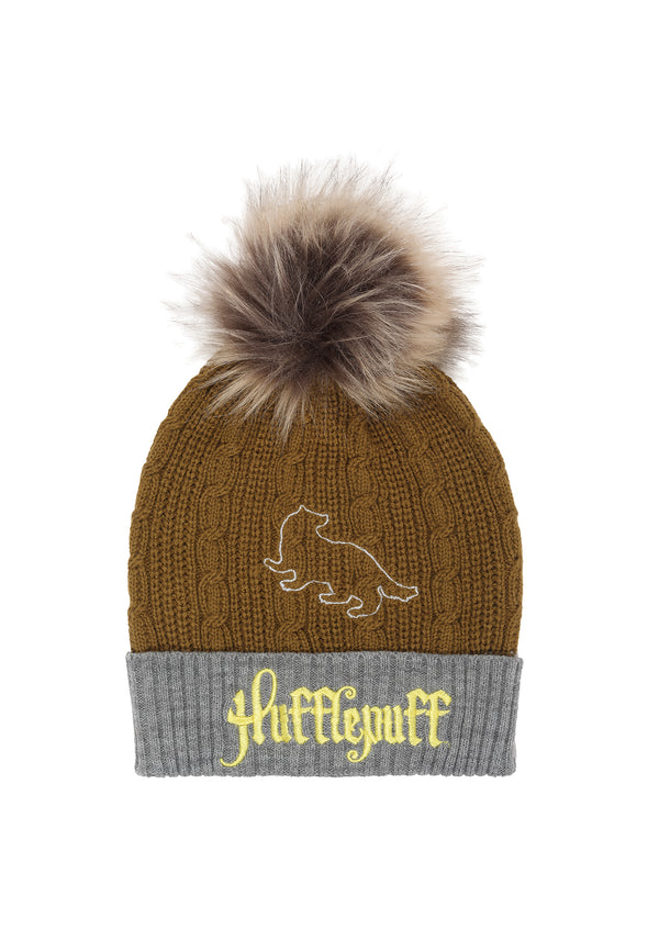 Harry Potter - Hufflepong Caps mit Bambus (Hufflepuff -Mütze)