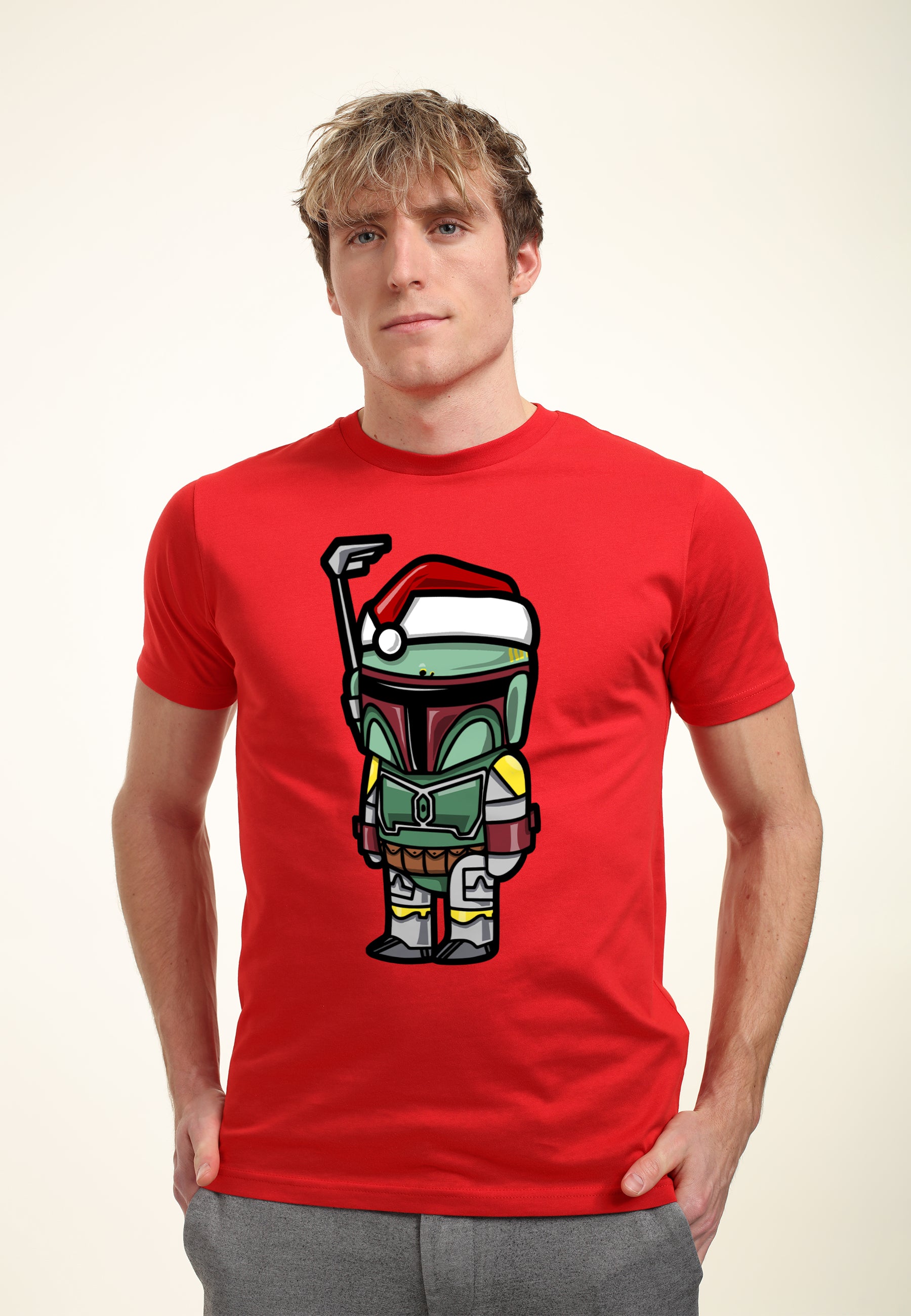 Star Wars Tričko Unisex (Boba Santa)