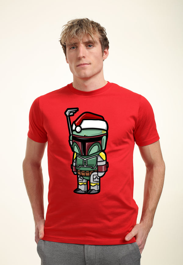 Star Wars Tričko Unisex (Boba Santa)