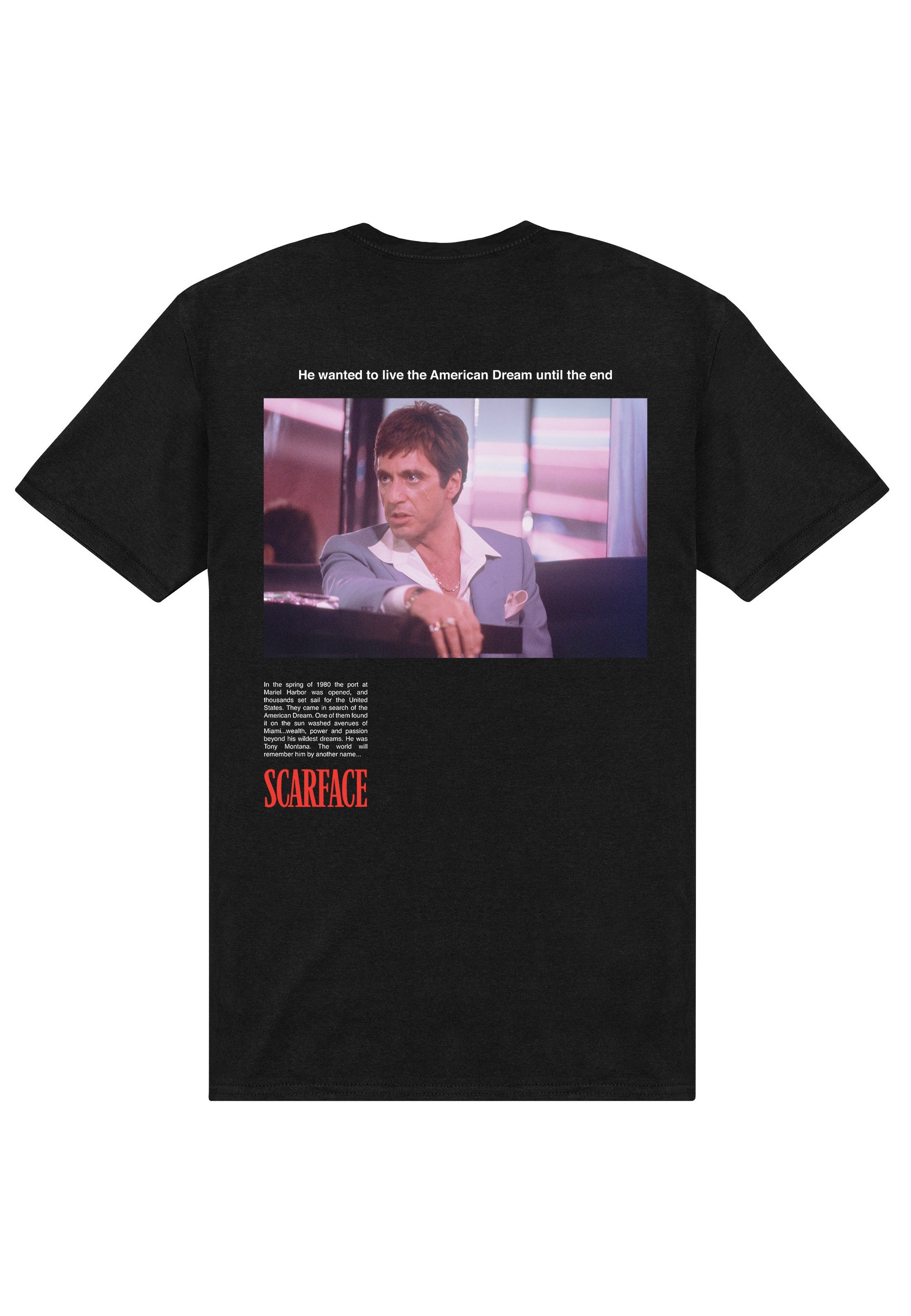 Scarface American Dream T-Shirt (Scarface He Wanted To Live The American Dream T-shirt)