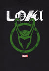 Loki Logo T-Shirt (Loki Distressed Logo T-Shirt)