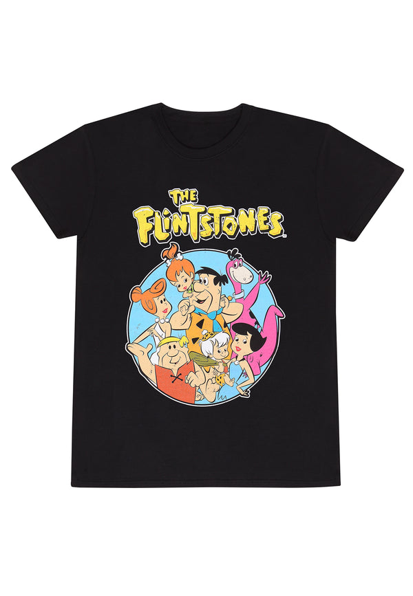 Flintstoneovi Rodina Tričko (Flintstones - Family Circle T-shirt)