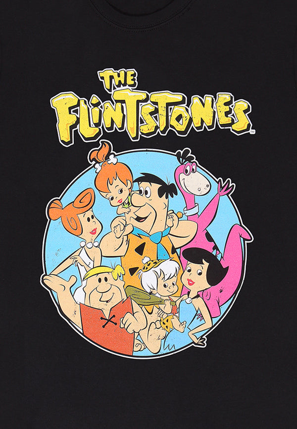 Flintstoneovi Rodina Tričko (Flintstones - Family Circle T-shirt)