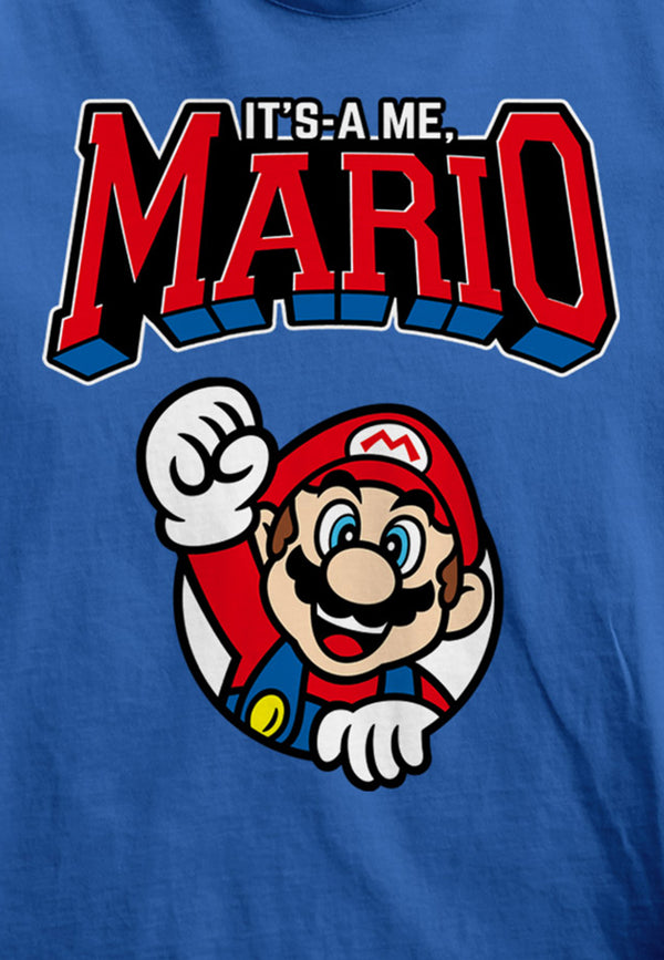 Super Mario Mario Kindert-Shirt (Mario Varsity Kids T-Shirt)