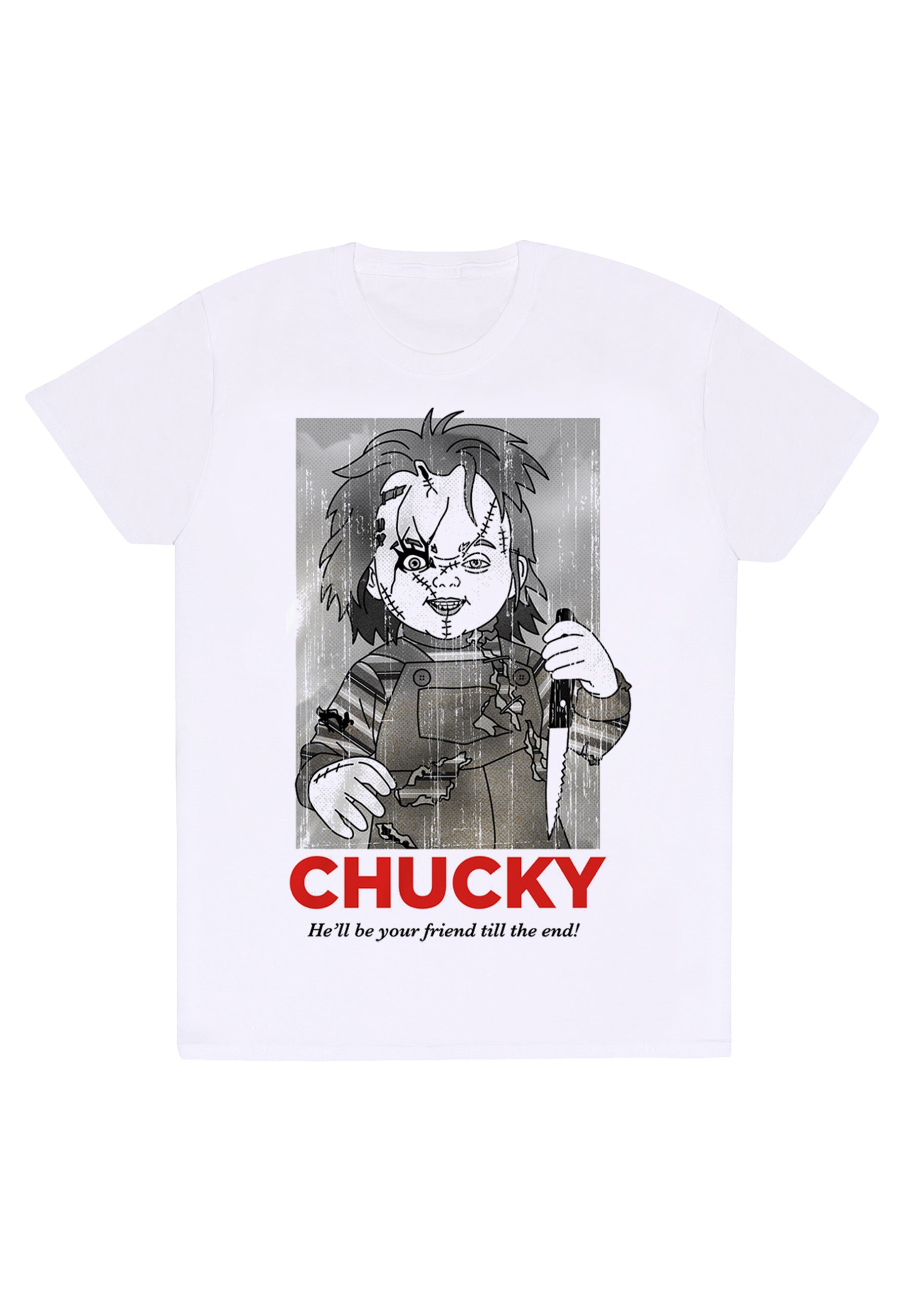 Chucky T -Shirt (Kinderspiel -Freunde bis zum Ende t -Shirt)