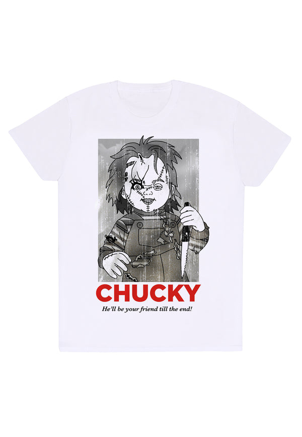 Panenka Chucky Tričko (Childs Play - Friends Till The End T-shirt)