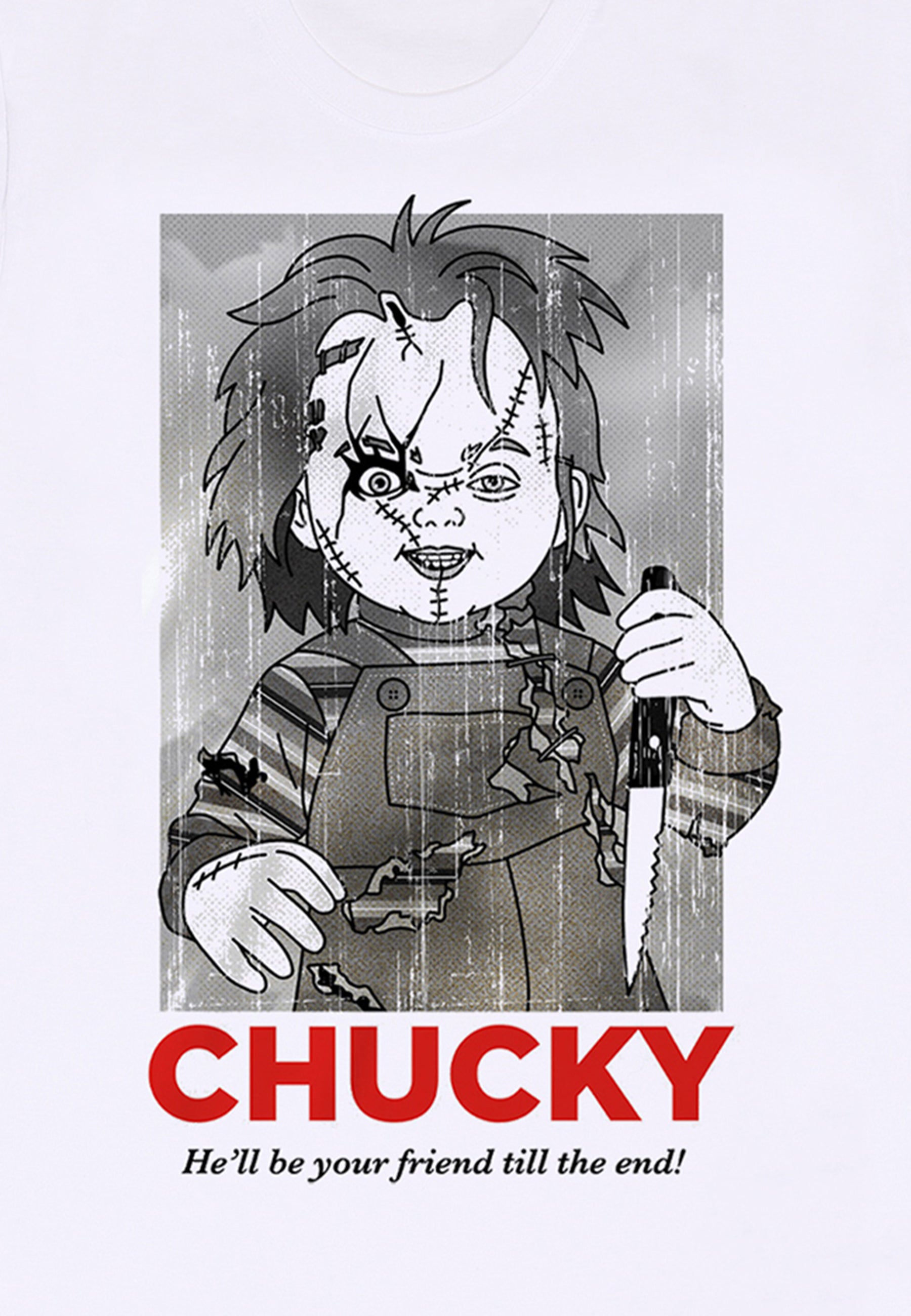 Chucky T -Shirt (Kinderspiel -Freunde bis zum Ende t -Shirt)