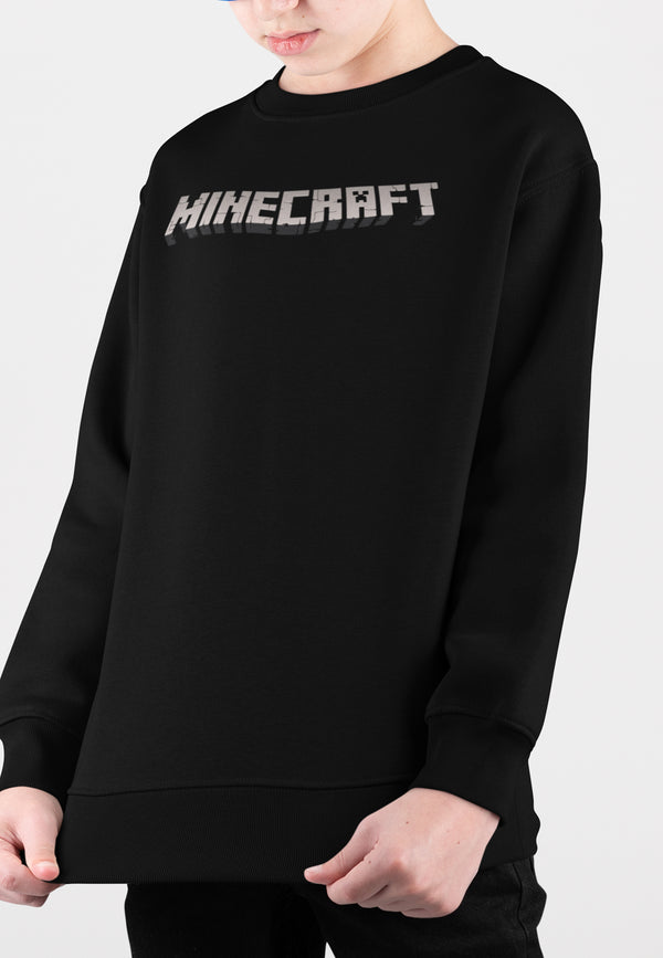 Minecraft Mikina (Minecraft Logo Black)
