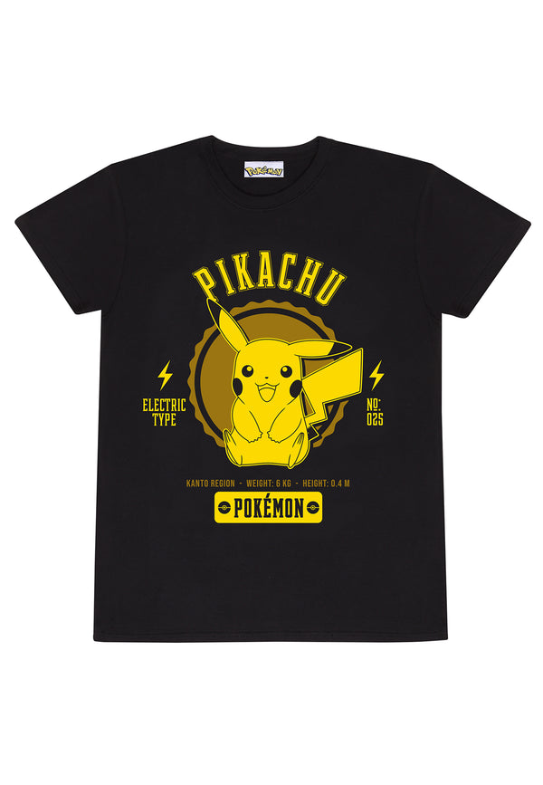 Pokémon Pikachu Tričko (Collegiate Pikachu T-shirt)