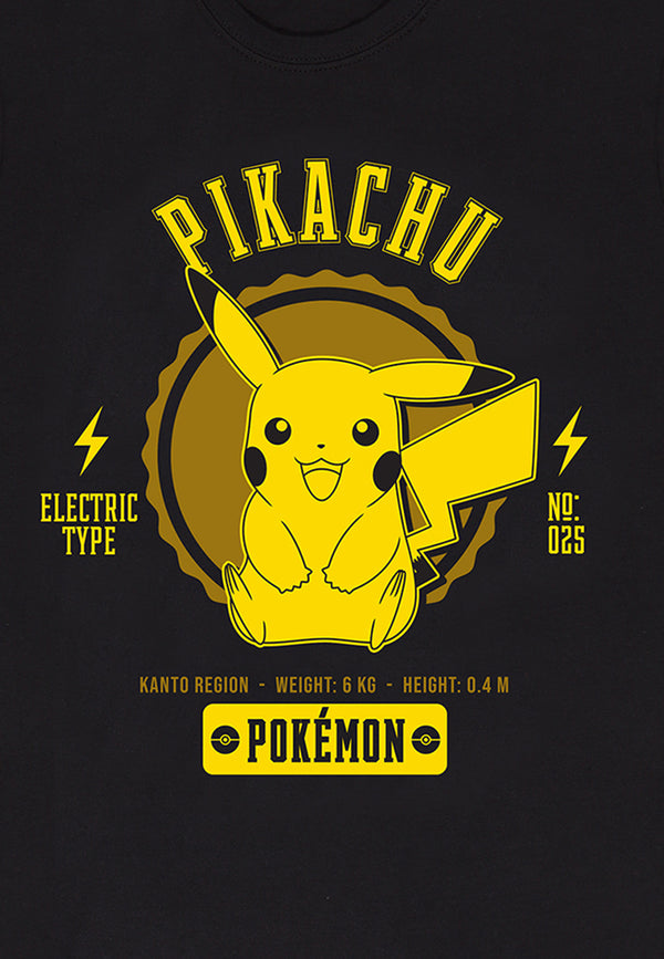 Pokémon Pikachu Tričko (Collegiate Pikachu T-shirt)