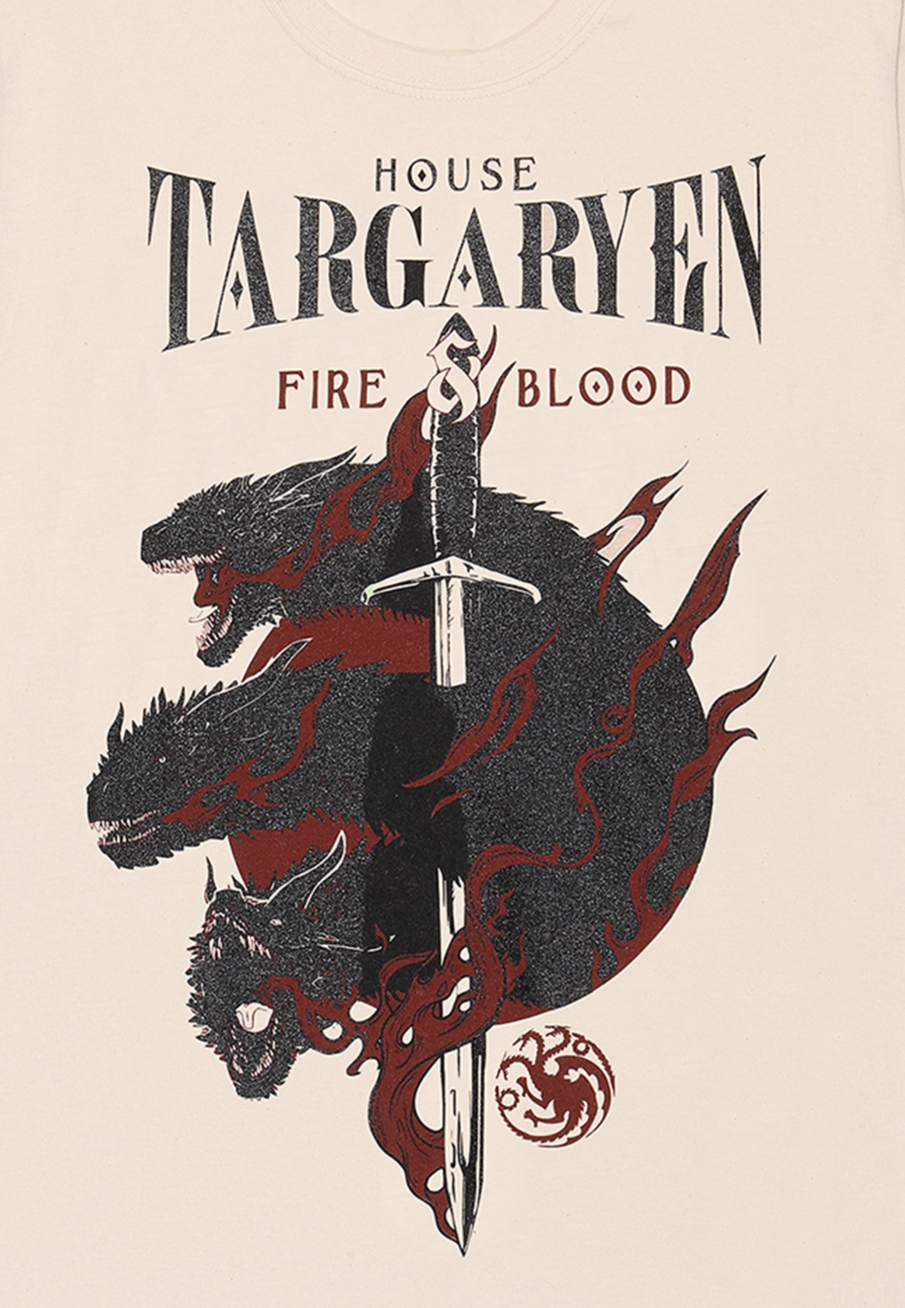 Game of Thrones - Haus Targaryen T -Shirt)