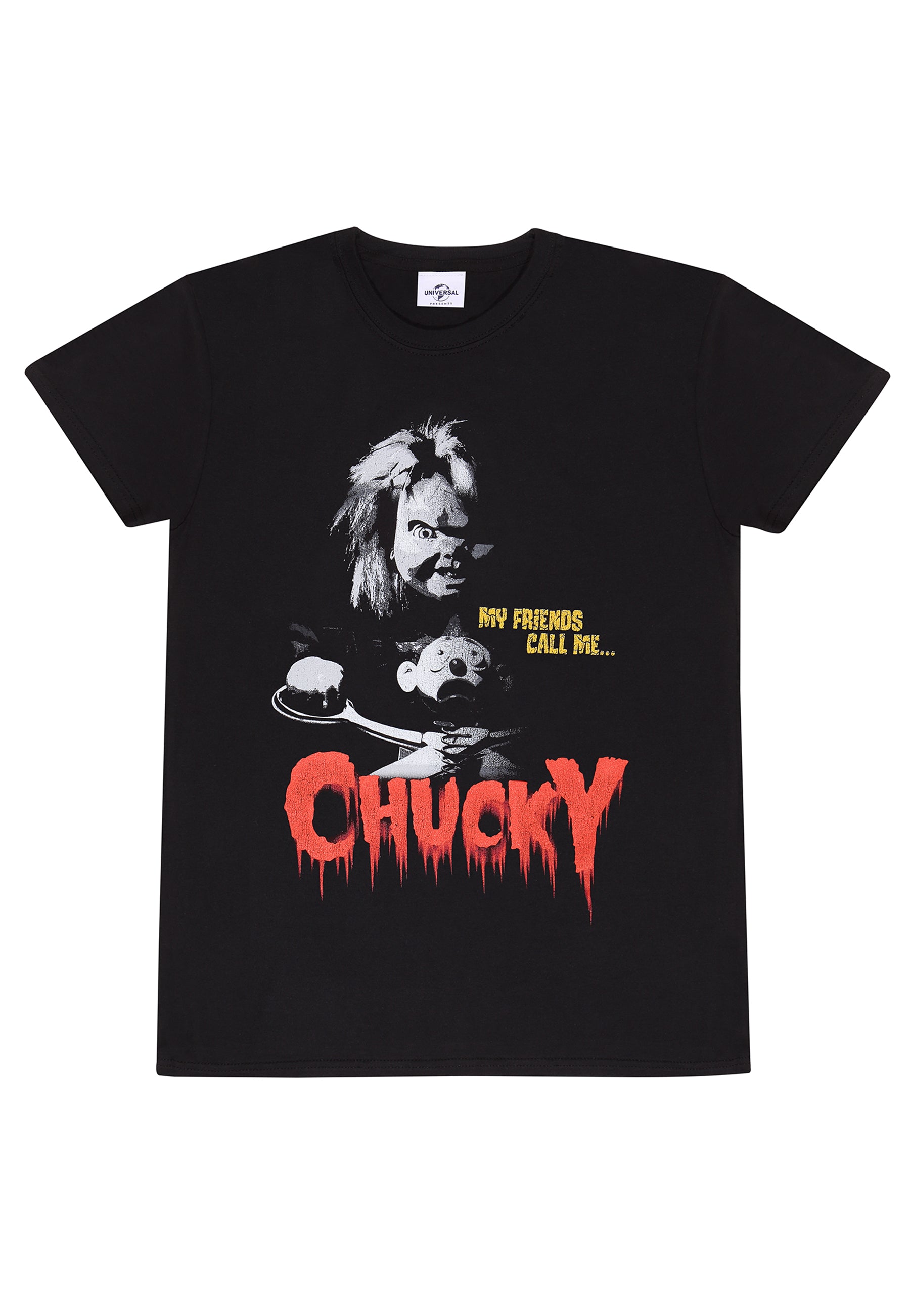 Chucky T -Shirt Puppe (Kinderspiel -meine Freunde nennen mich Chucky t -Shirt)