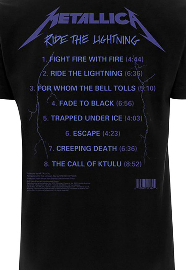 Metallica T-Shirt (Fahren Sie das Lightsion T-Shirt)