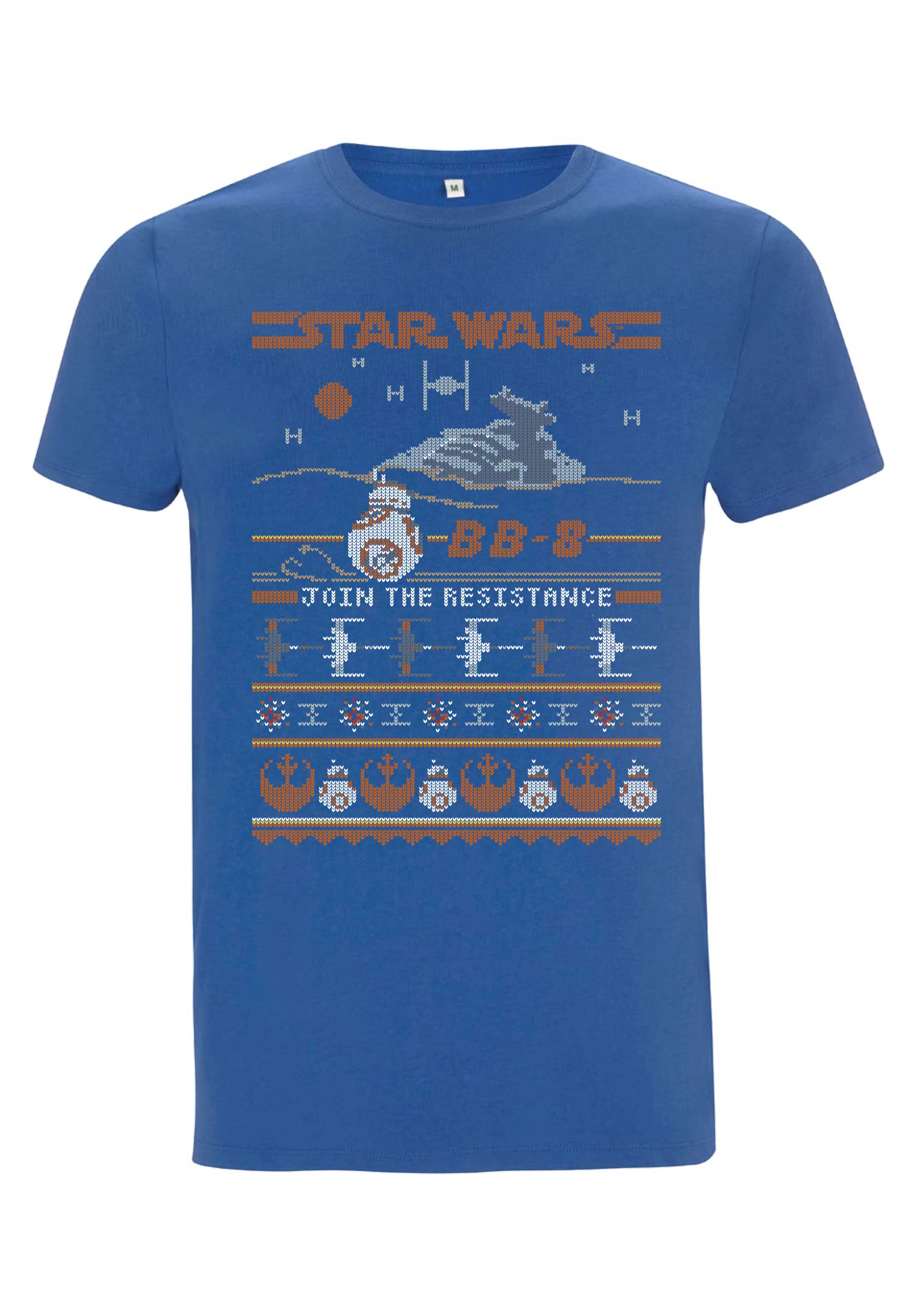 Star Wars: Episode VII - The Force Awakens - BB8 Resistance Sweater Unisex Crew neck T-Shirt