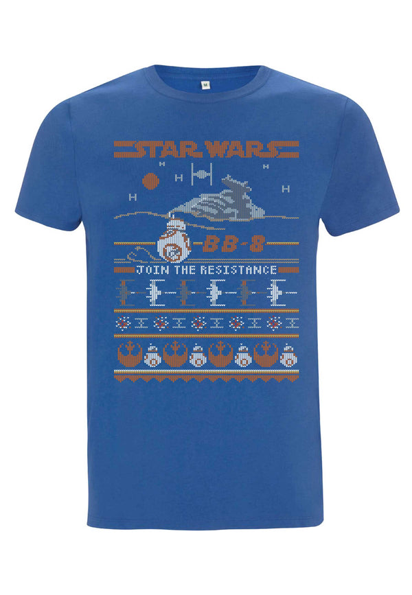 Star Wars: Episode VII - The Force Awakens - BB8 Resistance Sweater Unisex Crew neck T-Shirt