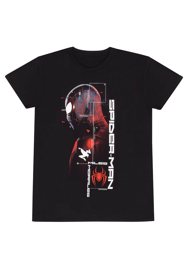 Marvel Spiderman Miles Morales T-Shirt (Miles Morales-Suit Specs T-Shirt)