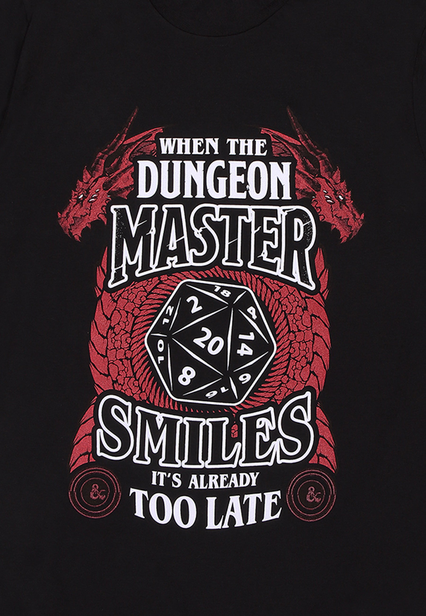 Dungeons And Dragons Tričko (When The Dungeon Master Smiles T-shirt)