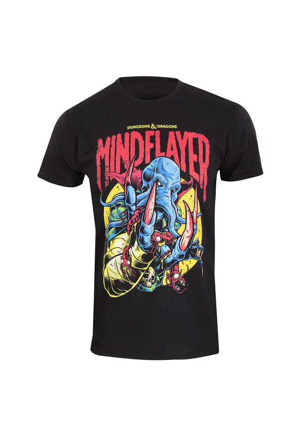 Dungeons und Dragons T-Shirt (Mindflayer Color Pop T-Shirt)