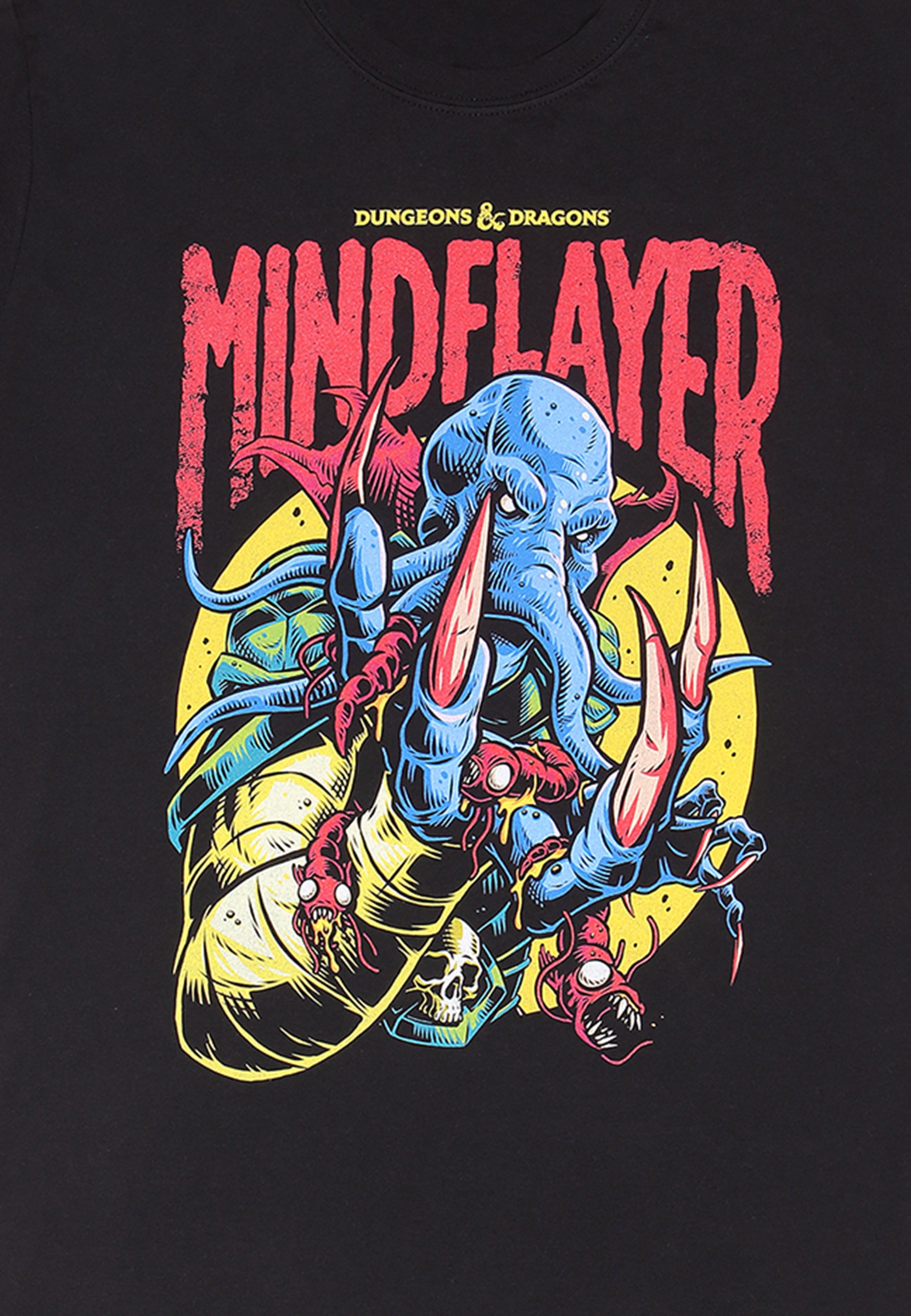 Dungeons And Dragons Tričko (Mindflayer Colour Pop T-shirt)