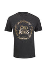 Lord der Ringe Goldfolie T -Shirt (Goldfolie t -Shirt)