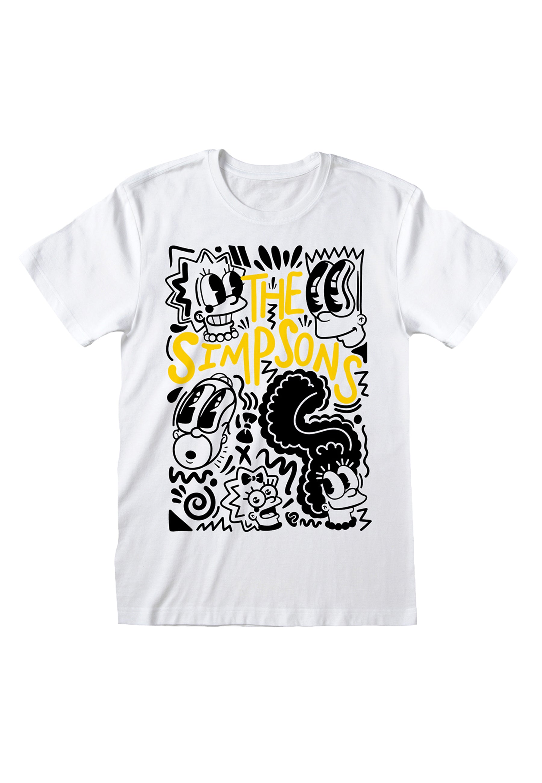 Simpsons T-Shirt (Simpsons Graffiti T-Shirt)