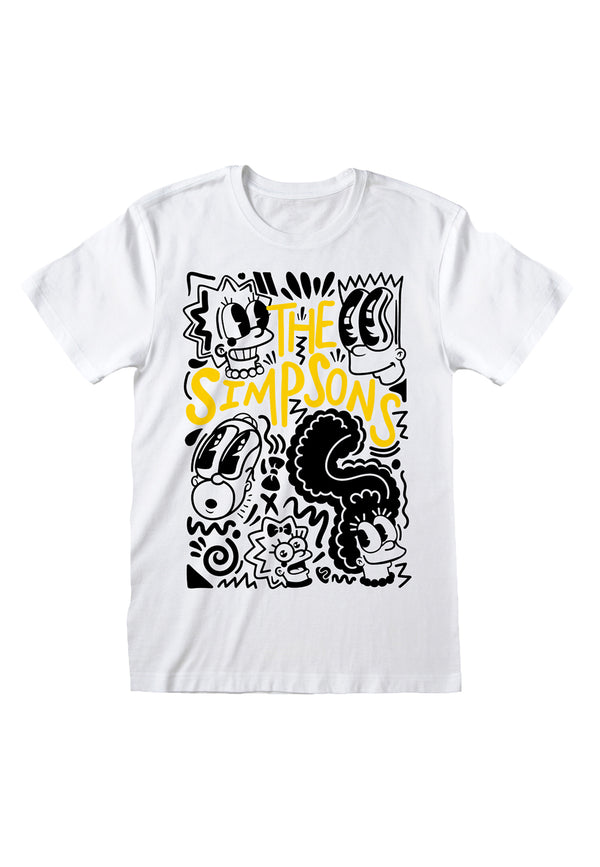 Simpsons T-Shirt (Simpsons Graffiti T-Shirt)