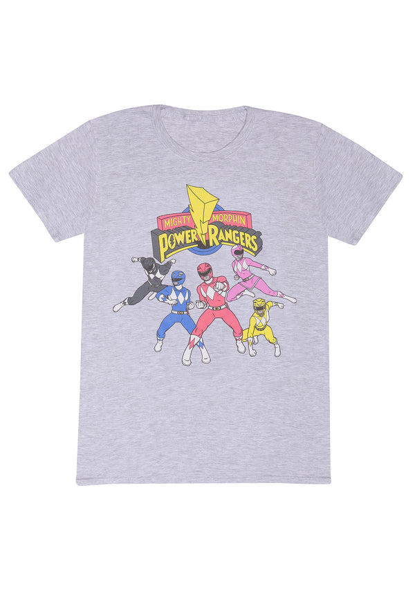 Standard des Universums t -Shirt (Power Rangers -Team Pose t -Shirt)