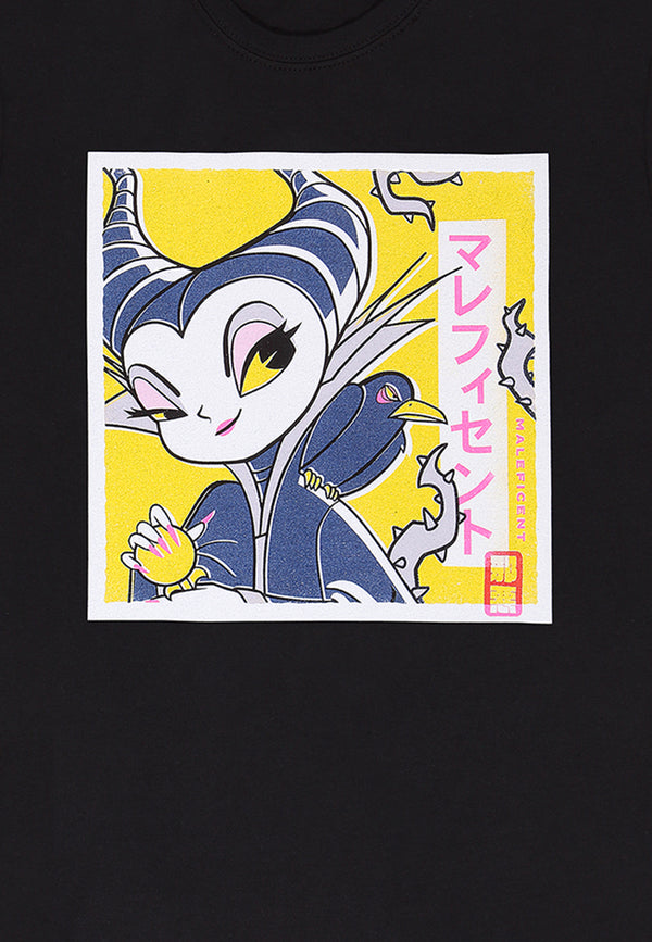 Maleficent Königin der schwarzen Magie T-Shirt (Maleficent - Kawaii T-shirt)